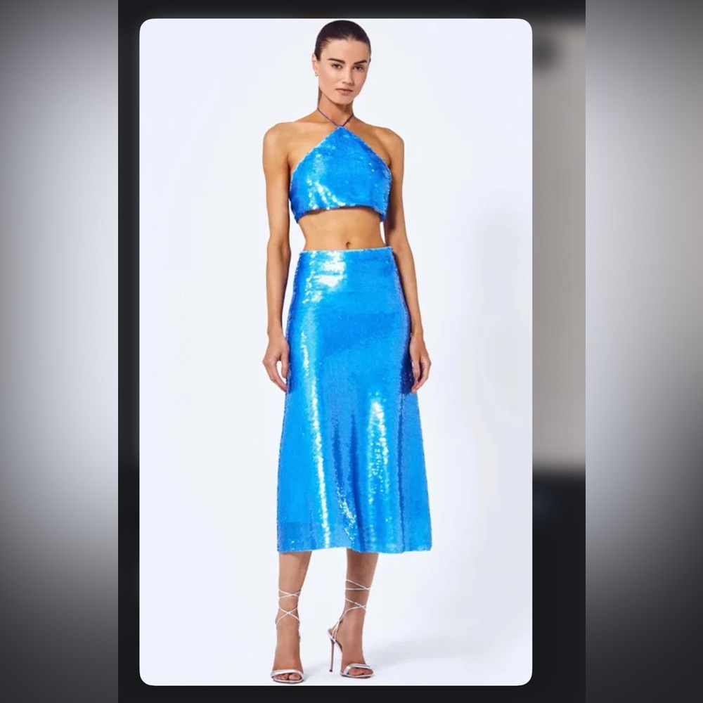 Alexis Blue Sequin Set